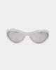 Loiter X Nuqe Raver Sunglasses Silver