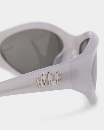 Loiter X Nuqe Raver Sunglasses Silver