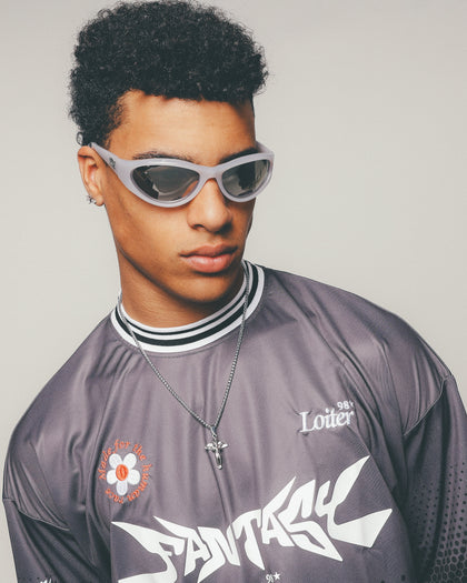 Loiter X Nuqe Raver Sunglasses Silver