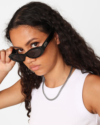 Loiter X Nuqe Ethereal Sunglasses Black/Silver