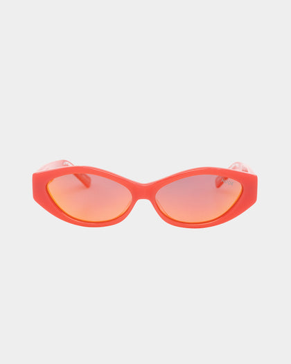 Loiter X Nuqe Ethereal Sunglasses Coral Crush