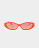 Loiter X Nuqe Ethereal Sunglasses Coral Crush