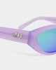Loiter X Nuqe Ethereal Sunglasses Lilac Dawn