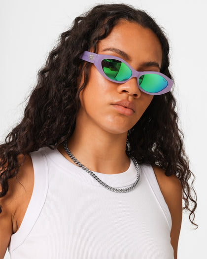 Loiter X Nuqe Ethereal Sunglasses Lilac Dawn