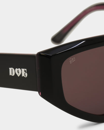 Sito X Dom & Ella Diamond Sunglasses Black/Cupid/Roy