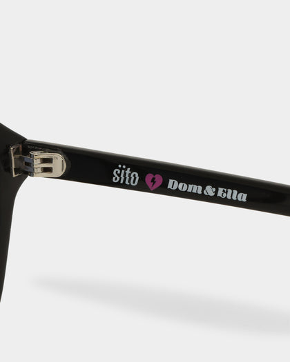 Sito X Dom & Ella The Void Sunglasses Black/Smokey Martini