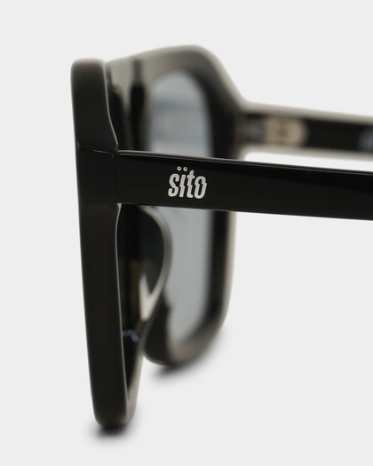 Sito X Dom & Ella The Void Sunglasses Black/Blue Mart