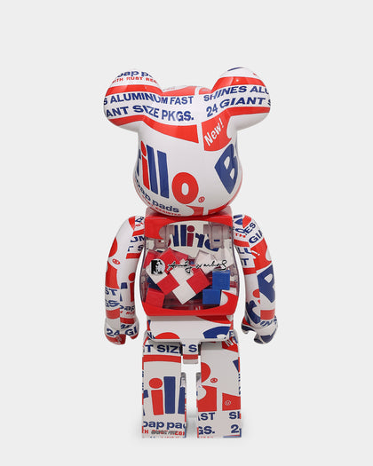 Medicom Toy Be@Rbrick X The Andy Warhol Foundation for the Visual Arts Andy Warhol Brillo 1000% Figure Multi