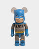 Medicom Toy Be@Rbrick X DC Comics Batman The Dark Knight Returns Triumphant 1000% Figure Blue/Grey