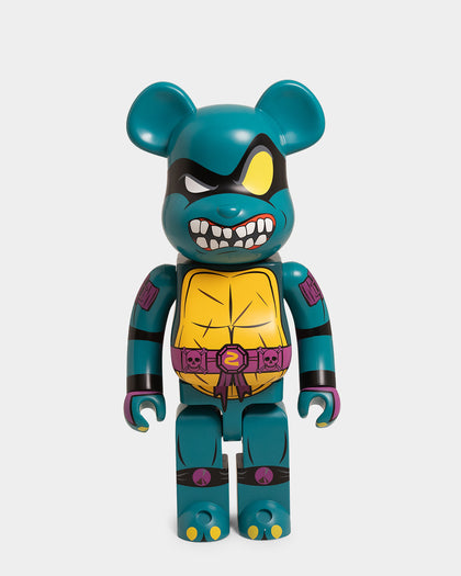 Medicom Toy Be@Rbrick X Teenage Mutant Ninja Turtles Slash 1000% Figure Multi
