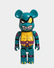 Medicom Toy Be@Rbrick X Teenage Mutant Ninja Turtles Slash 1000% Figure Multi