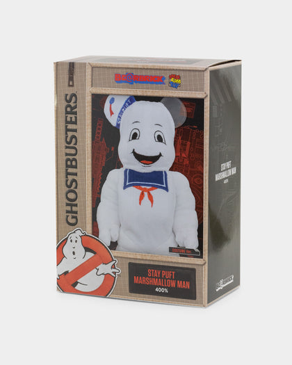 Medicom Toy Be@Rbrick X Ghostbusters Stay Puft Marshmallow Man 400% Figure Multi