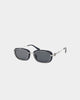Nuqe Maverick Sunglasses Navy/Silver