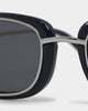 Nuqe Maverick Sunglasses Navy/Silver