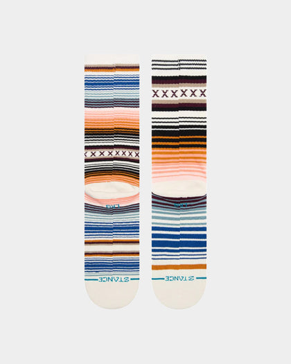 Stance Curren St Crewcut Socks Wine