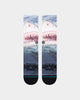 Stance Pearly Whites Crewcut Socks Blue