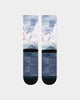 Stance Pearly Whites Crewcut Socks Blue