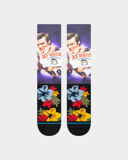 Stance X Ace Ventura:Pet Detective Pet Detective Crewcut Socks Black