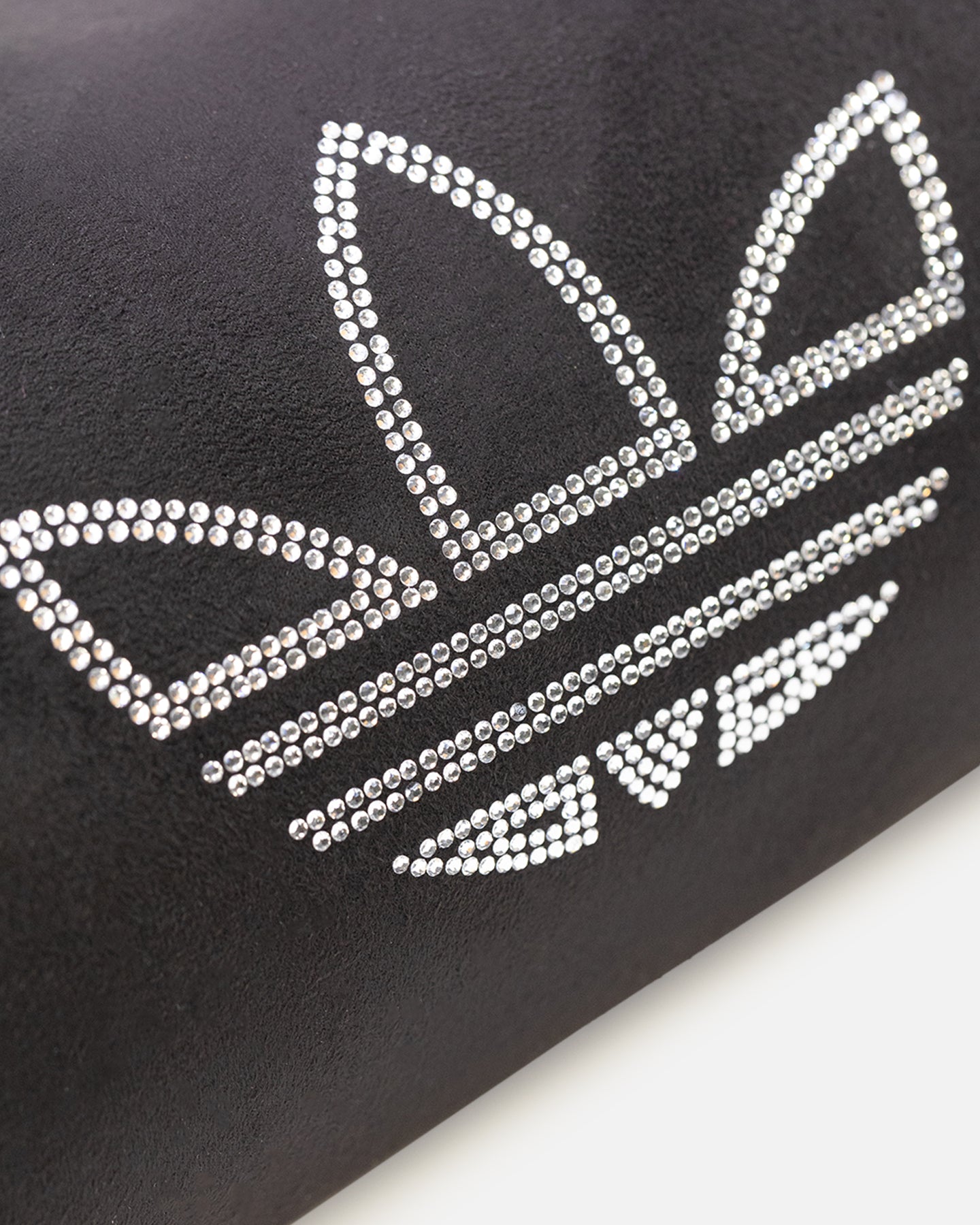 Adidas Rhinestones Fake Suede Mini Duffel Bag Black | Culture Kings US