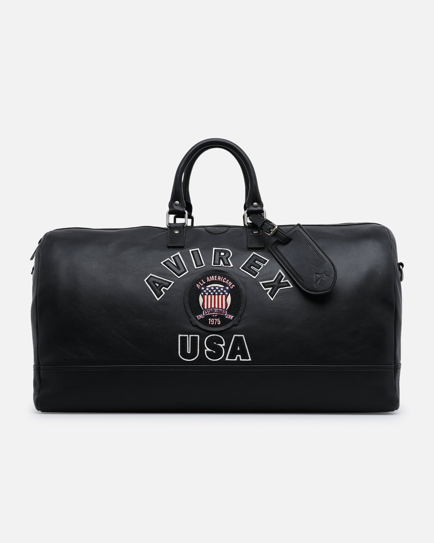 Avirex Icon Duffle Bag Black | Culture Kings US