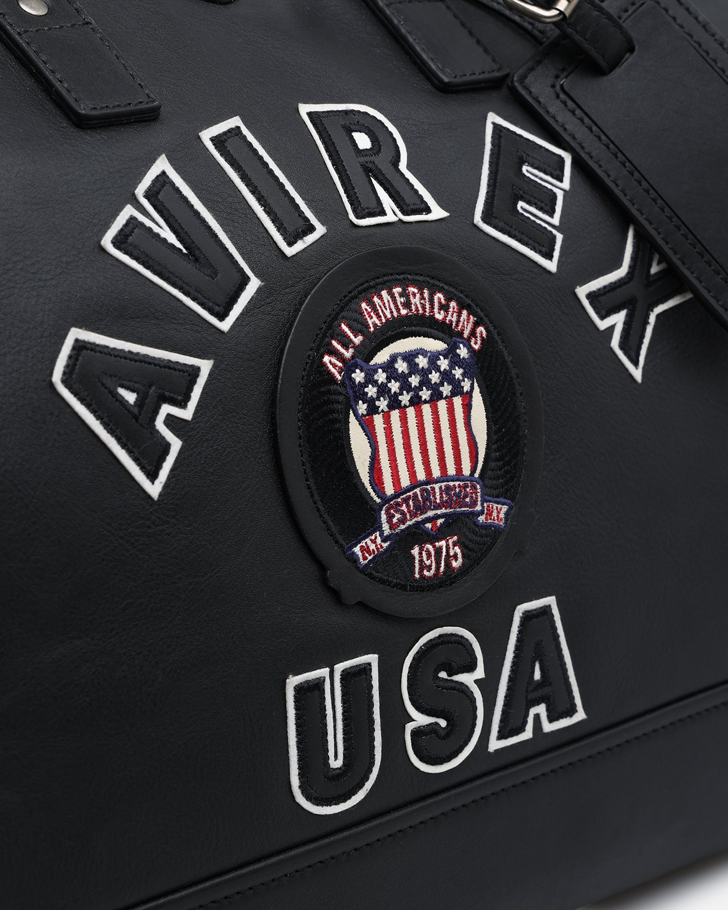 Avirex Icon Duffle Bag Black | Culture Kings US