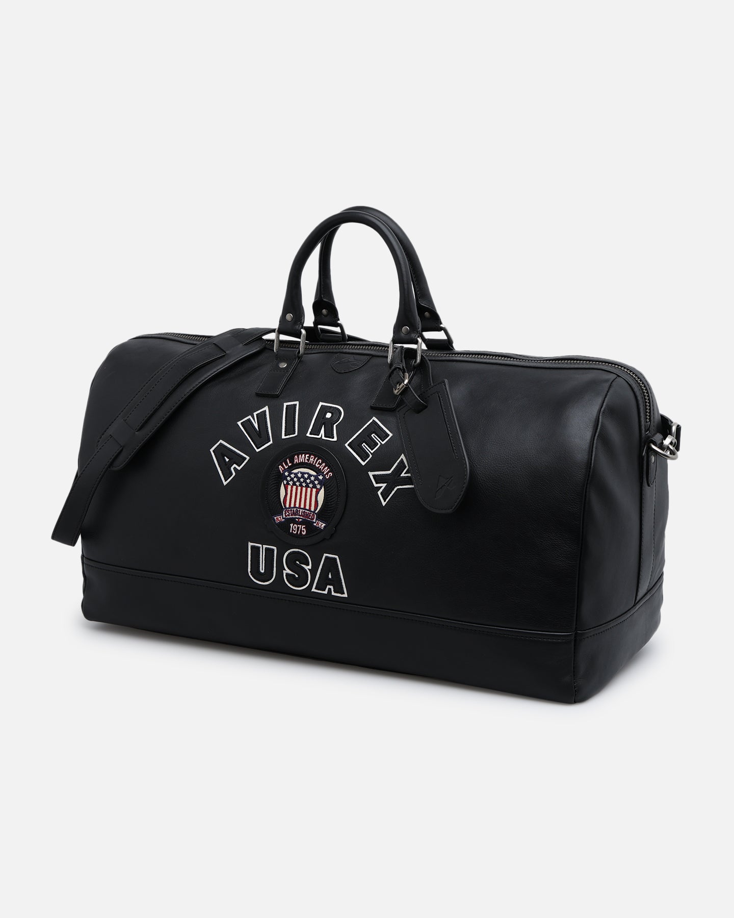 Avirex Icon Duffle Bag Black | Culture Kings US