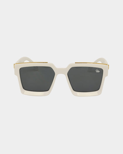 Belvoir & Co Hendrix Billion Sunglasses White