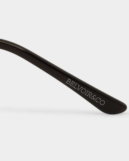Belvoir & Co Kennedy Sunglasses Black/Gold