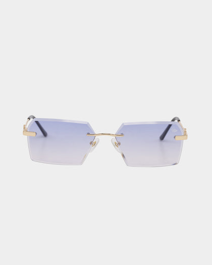 Belvoir & Co Kennedy Sunglasses Blue/Gold