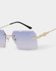 Belvoir & Co Kennedy Sunglasses Blue/Gold