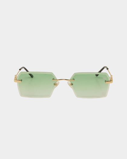 Belvoir & Co Kennedy Sunglasses Green/Gold