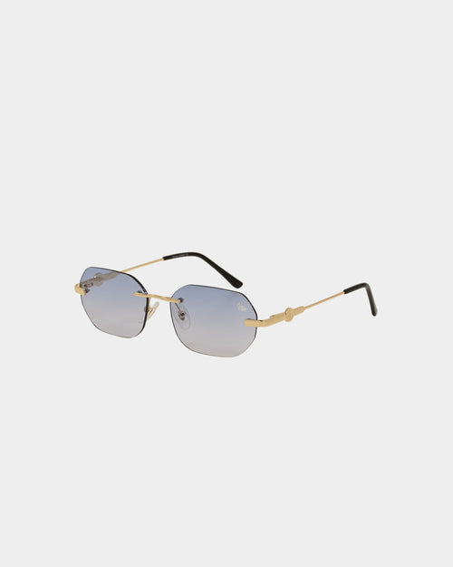 Belvoir & Co Willow Sunglasses Blue/Gold
