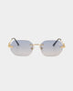 Belvoir & Co Willow Sunglasses Blue/Gold