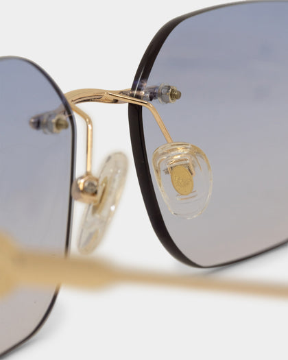 Belvoir & Co Willow Sunglasses Blue/Gold