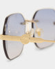 Belvoir & Co Willow Sunglasses Blue/Gold