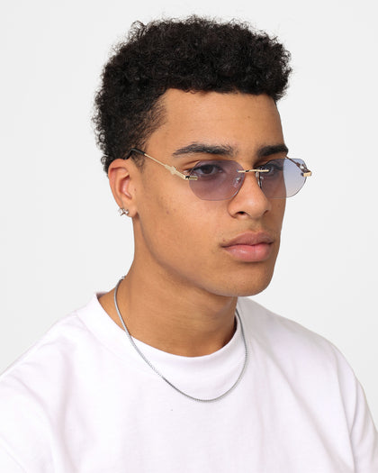 Belvoir & Co Willow Sunglasses Blue/Gold