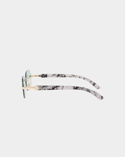 Belvoir & Co Willow Sunglasses Green/Marble