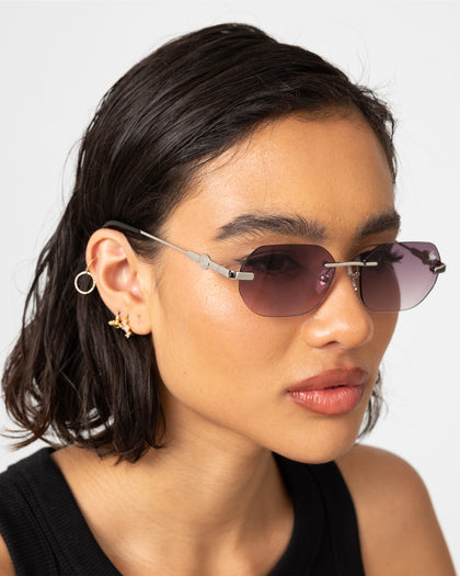 Belvoir & Co Willow Sunglasses Smoke/Silver
