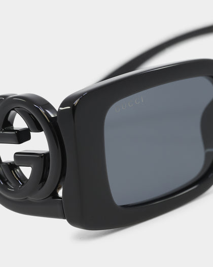 Gucci GG1325S001 Sunglasses Black/Green