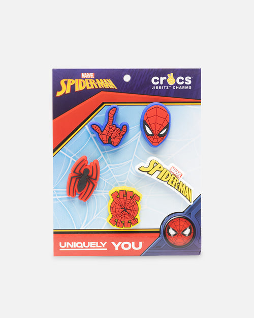 Crocs X Marvel Spider-Man Jibbitz™ Charms 5 Pack Multi