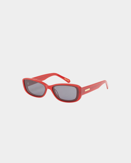 Nuqe Jean Sunglasses Cherry Red/Black