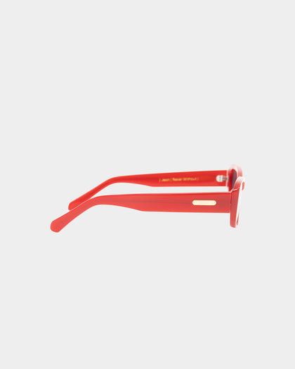 Nuqe Jean Sunglasses Cherry Red/Black
