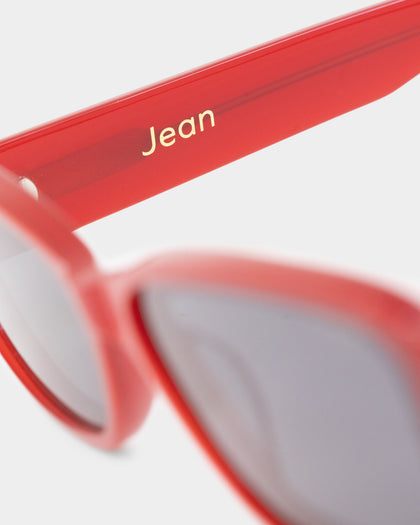 Nuqe Jean Sunglasses Cherry Red/Black