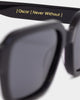 Nuqe Oscar Sunglasses Black/Gold