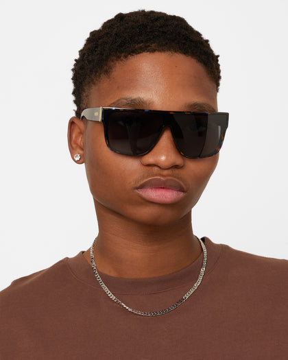 Nuqe Carlo Sunglasses Blue Tort/Gold