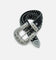 MNML All Over Rhinestone Studded Belt Black