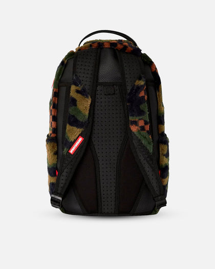 Sprayground Green 3AM Fur Backpack Multi