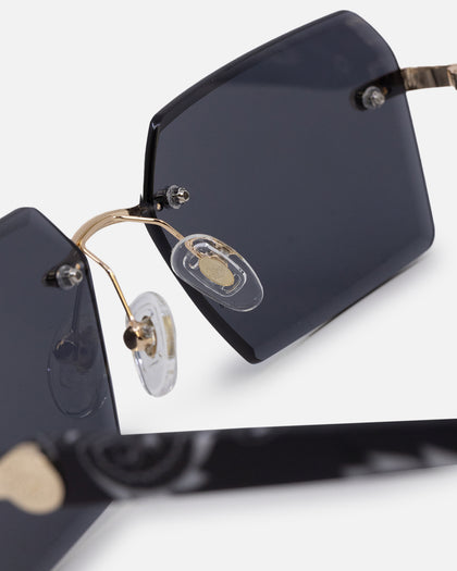 Belvoir & Co X Culture Kings Kennedy Sunglasses Black/Gold/Black