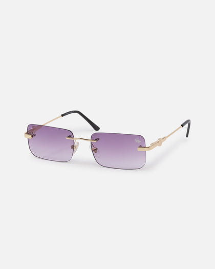 Belvoir & Co Hampton Sunglasses Purple/Gold