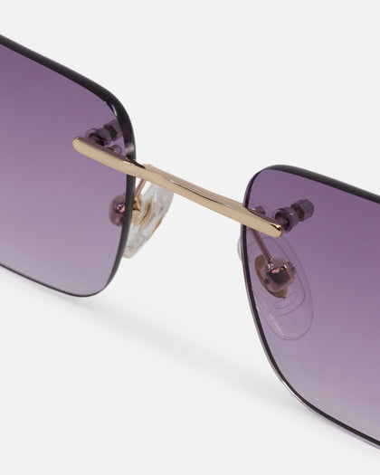 Belvoir & Co Hampton Sunglasses Purple/Gold